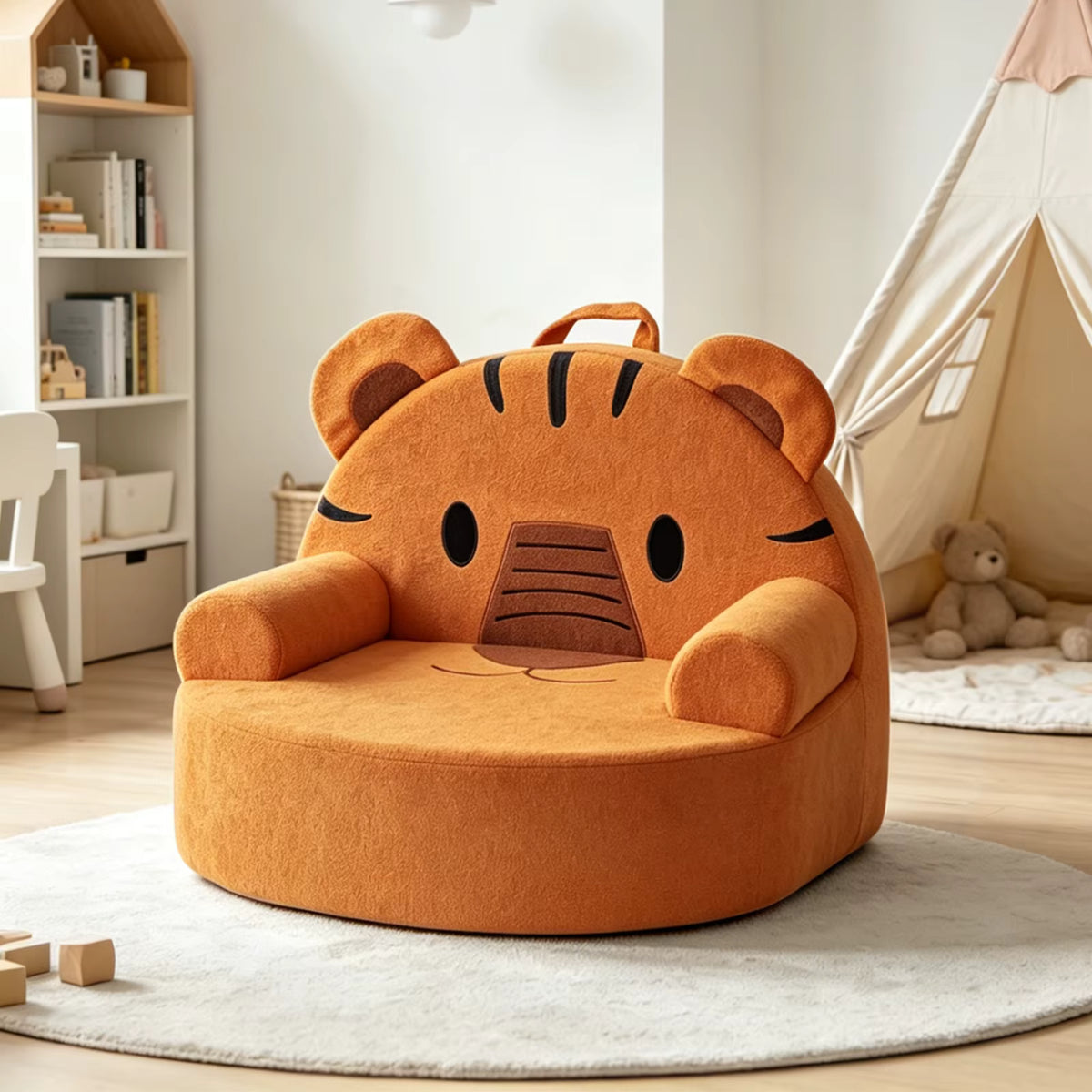 tijger kinderfauteuil